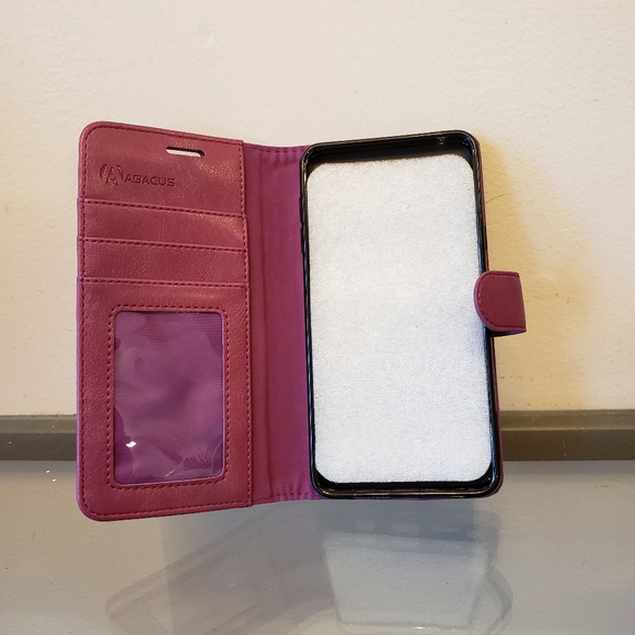 Abacus 24-7 Accessories - Samsung Note 5 Leather Wallet phone case